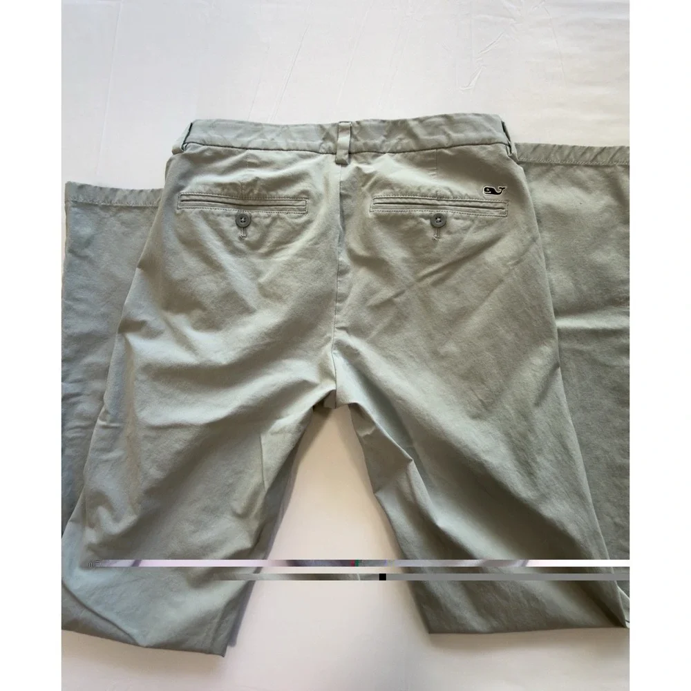 Vineyard Vines Performance Breaker Pants Mens‎ 28x32 Gray Stretch Chino